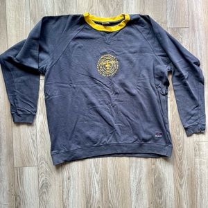 Vintage Levi’s Grunge Sweatshirt Embroidered Logo Size XL